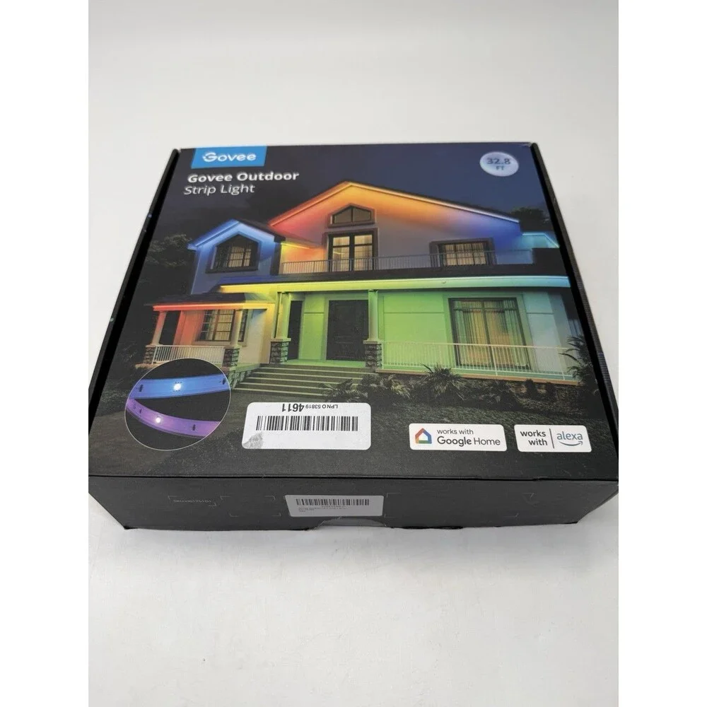 Govee Outdoor LED Smart Strip Lights 32.8ft Work w Alexa Google Home